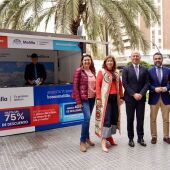 Melilla instala un punto de información en pleno centro de Málaga