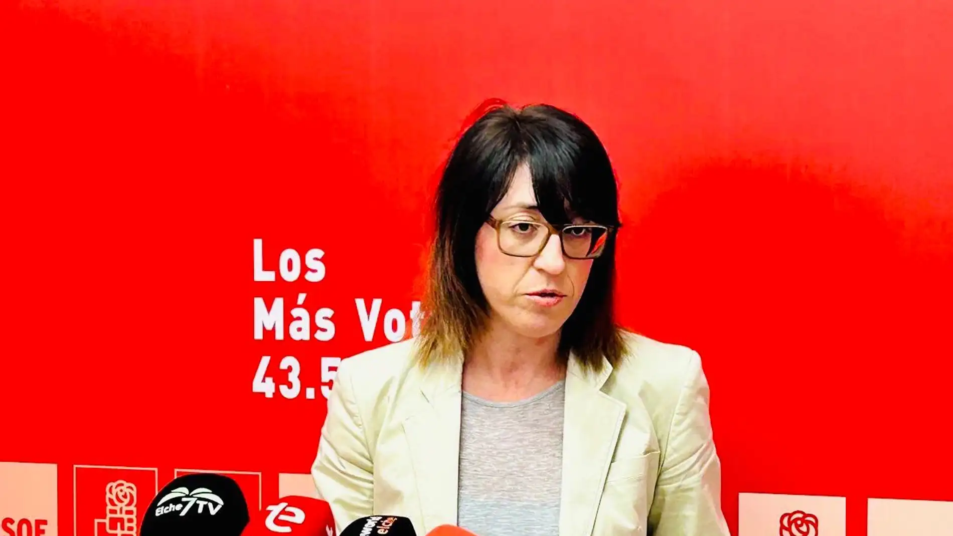 Patricia Maciá, concejala del PSOE en el Ayuntamiento de Elche. 