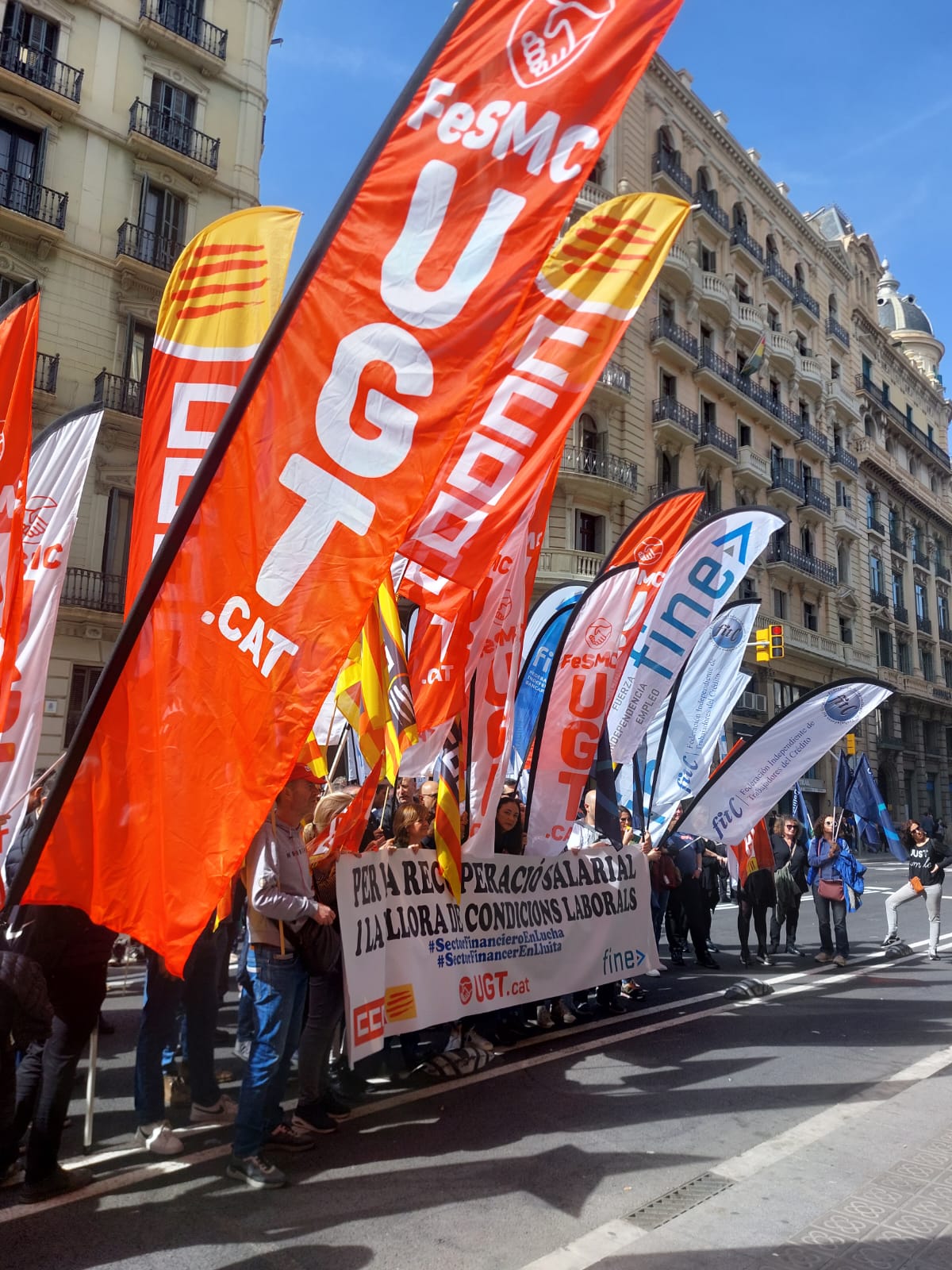Primera huelga en el sector de la banca en 40 años: reclaman un acuerdo salarial justo Primera huelga en el sector de la banca en 40 años: reclaman un acuerdo salarial justo