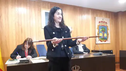 María Pan, alcaldesa de Cambre María Pan, alcaldesa de Cambre