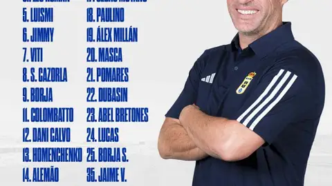 Convocatoria del Oviedo para Alcorcón Convocatoria del Oviedo para Alcorcón