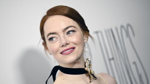 Emma Stone en el estreno de "Pobres criaturas"
