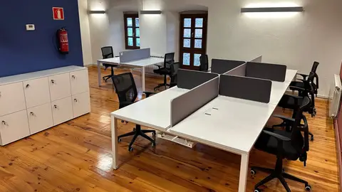 Instalaciones del centro de coworking de Caravia Instalaciones del centro de coworking de Caravia