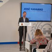 José Navarro, concejal de Recursos Humanos en Elche.