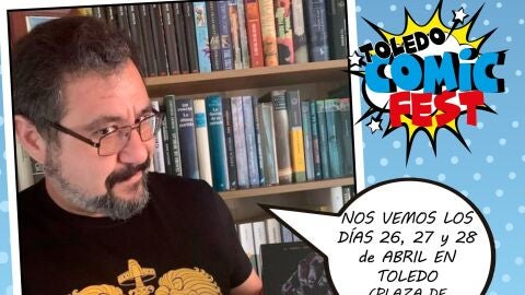 El Torres en la feria del c&oacute;mic de Toledo