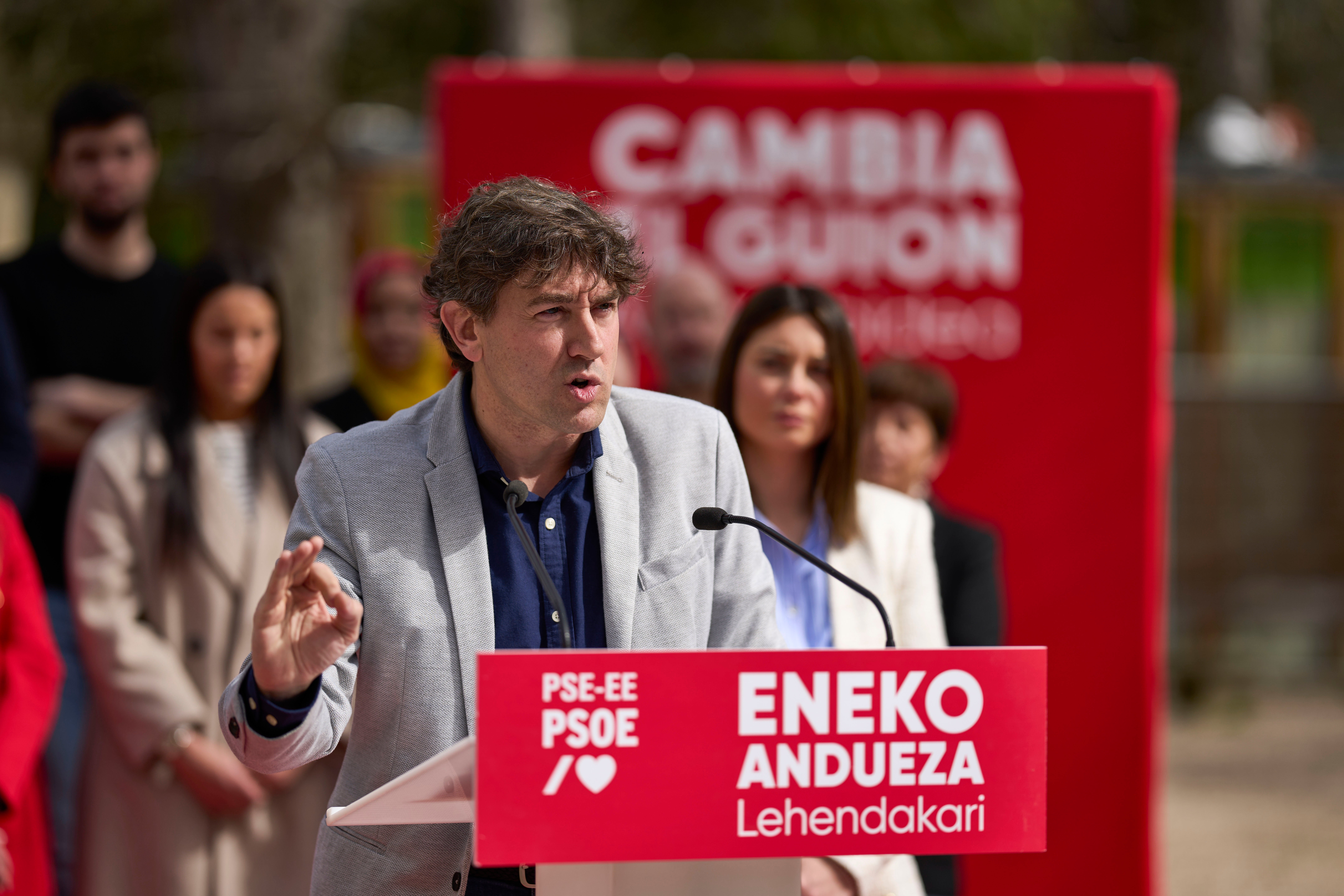 Quién es Eneko Andueza, candidato del PSOE de Euskadi en las elecciones en el País Vasco 2024 Quién es Eneko Andueza, candidato del PSOE de Euskadi en las elecciones en el País Vasco 2024