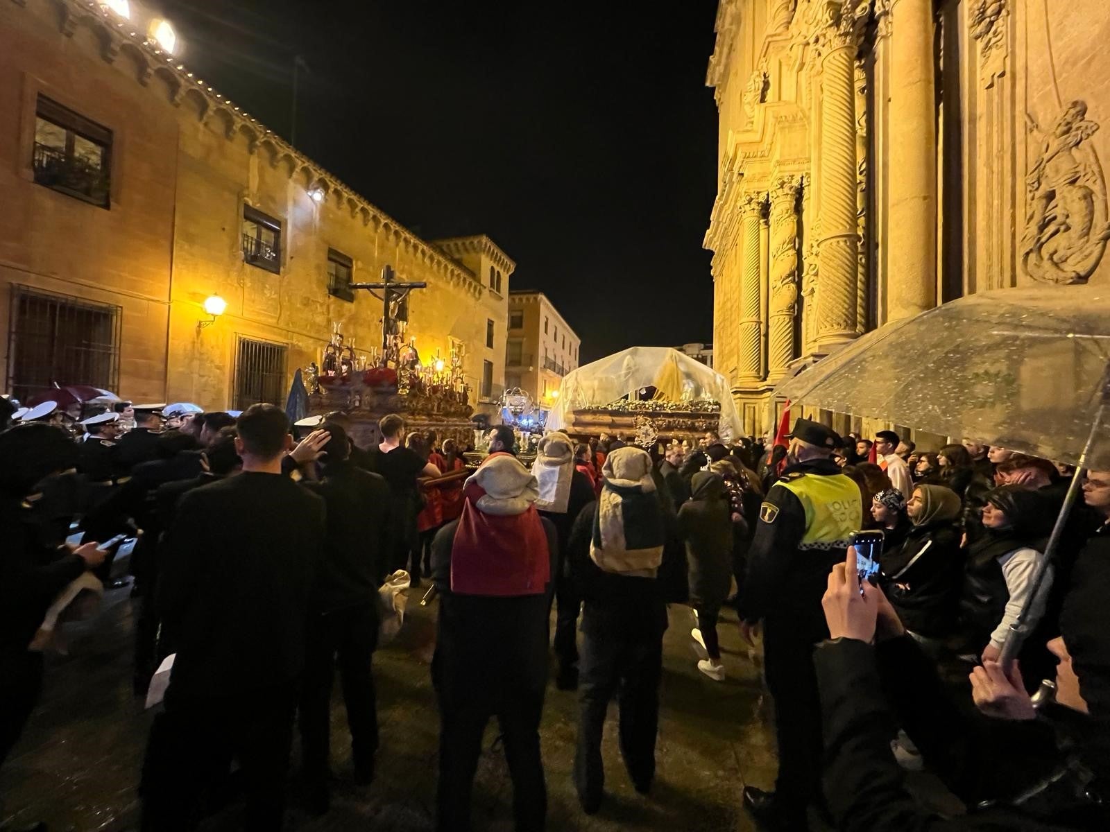 Las familias cofrades de Lunes Santo de las comarcas del Vinalopó, pendientes de la lluvia Las familias cofrades de Lunes Santo de las comarcas del Vinalopó, pendientes de la lluvia