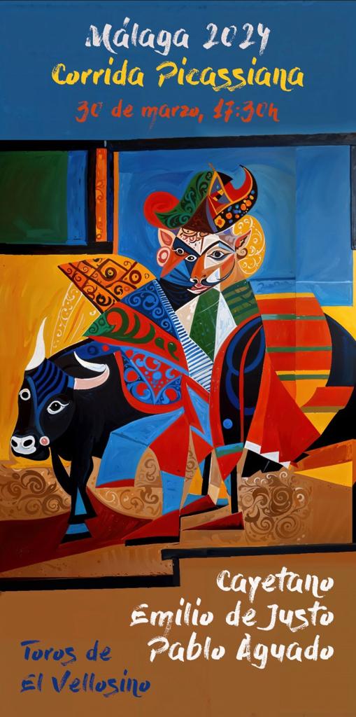 Cayetano, Emilio de Justo y Pablo Aguado, protagonizan la Corrida Picassiana del Sábado Santo Cayetano, Emilio de Justo y Pablo Aguado, protagonizan la Corrida Picassiana del Sábado Santo