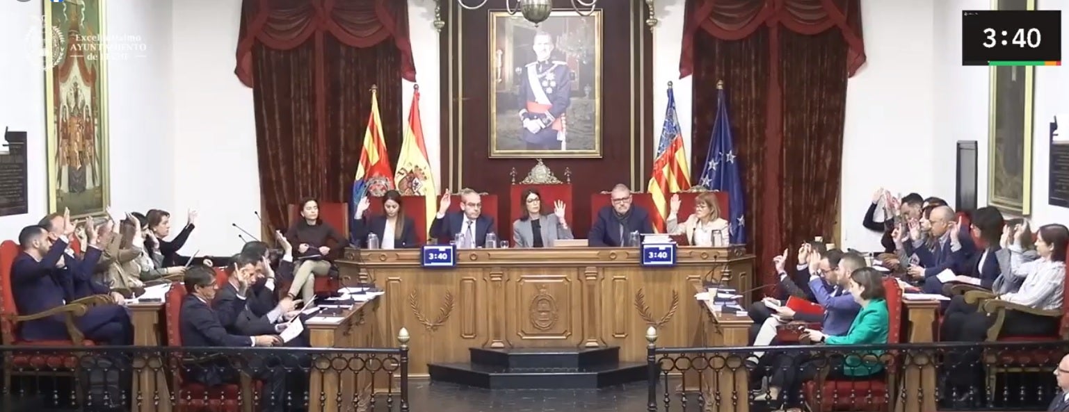 El gobierno local de Elche del PP y Vox elude el debate en las Mociones presentadas por la oposición municipal El gobierno local de Elche del PP y Vox elude el debate en las Mociones presentadas por la oposición municipal