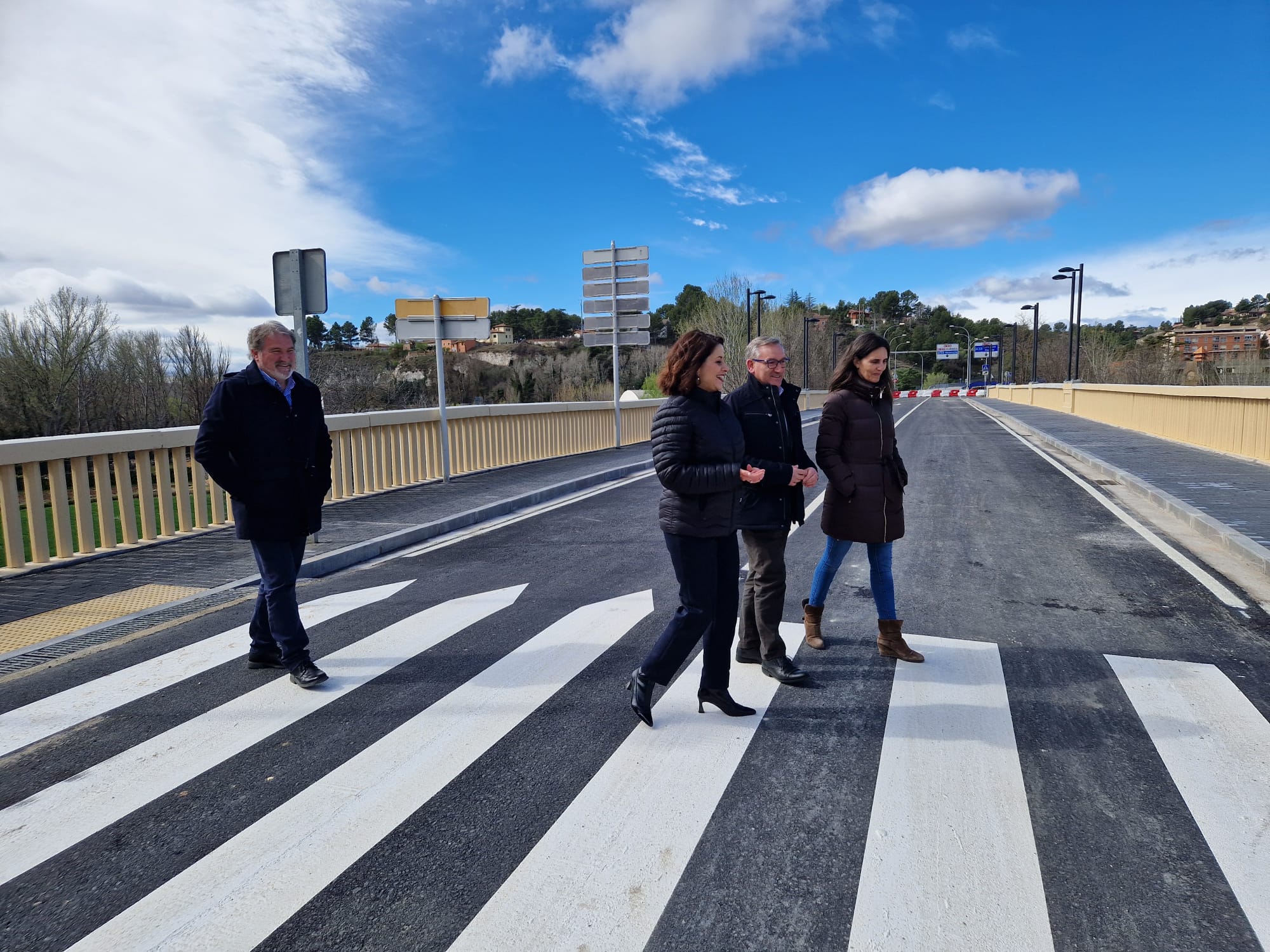 Los turolenses ya pueden circular por el Puente de la Equivocación Los turolenses ya pueden circular por el Puente de la Equivocación