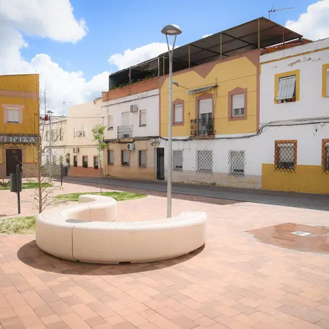Plaza de Santo Ángel de Mérida tras su renovación