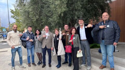 Los concejales del Partido Popular en Sant Joan d&#39;Alacant 