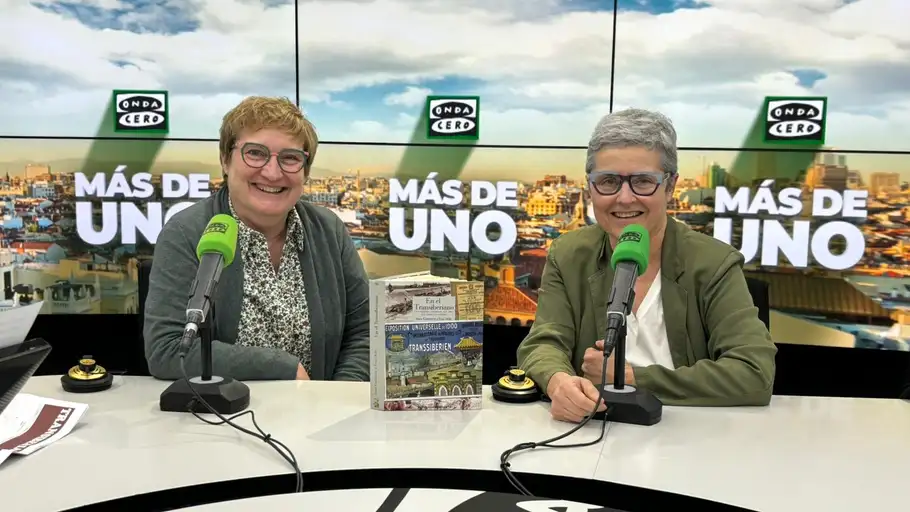 Eva Orué y Sara Gutiérrez, autoras de 'En el Transiberiano' Eva Orué y Sara Gutiérrez, autoras de 'En el Transiberiano'