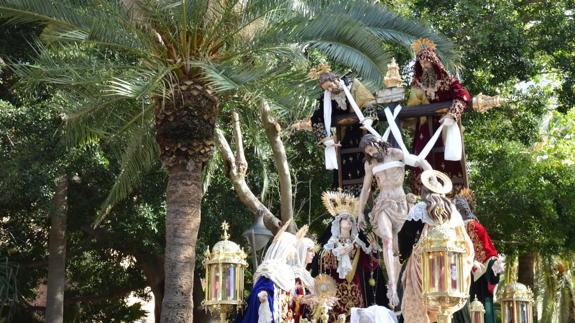 Así queda el Viernes Santo en Málaga