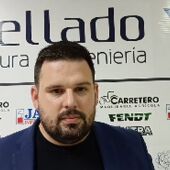 Rubén Chamero, entrenador del 'Sánchez Mellado' C.D. Valdepeñas