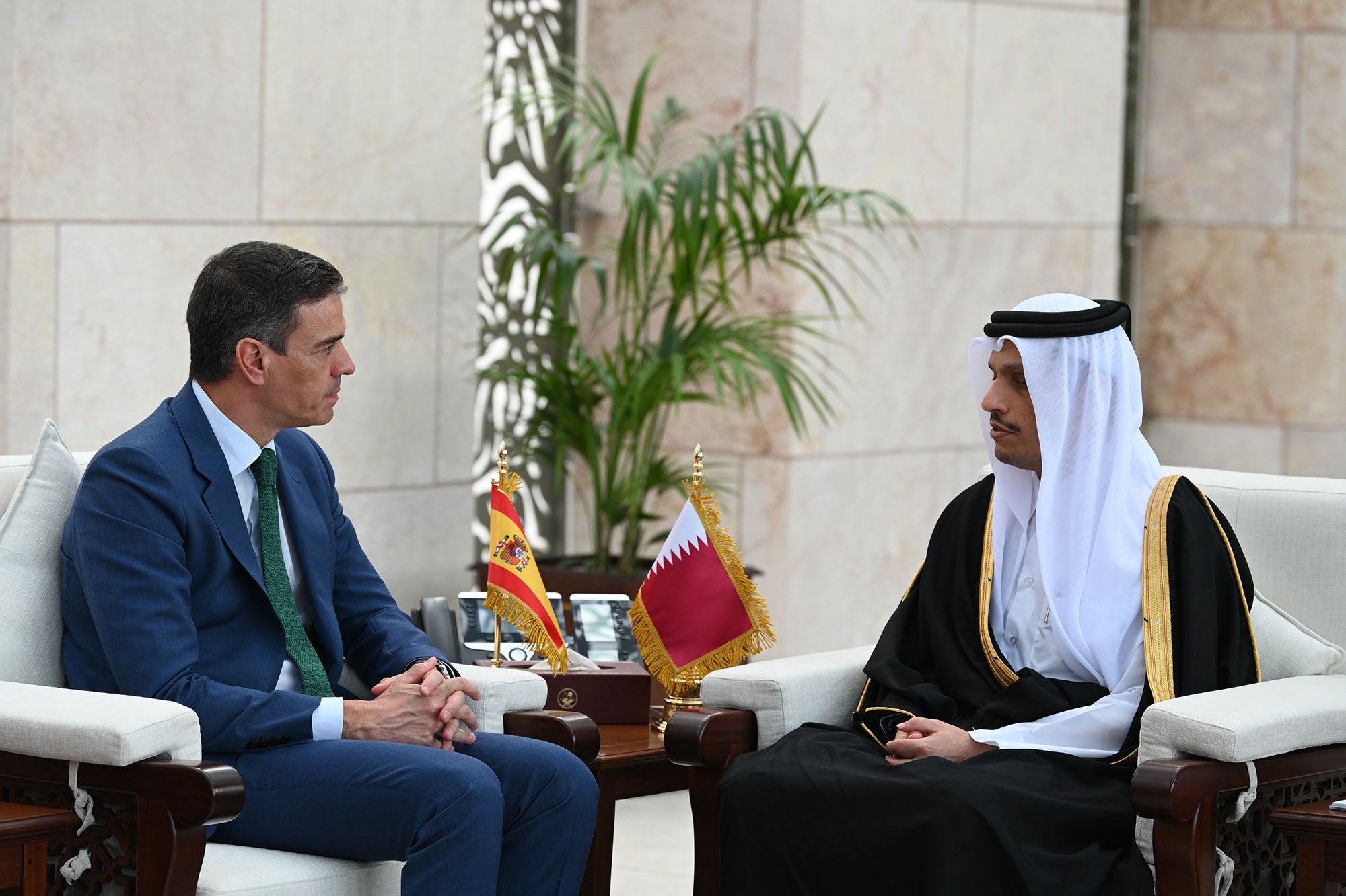 Finaliza la gira de Sánchez por Oriente Próximo con el conflicto de Gaza como principal tema en la agenda Finaliza la gira de Sánchez por Oriente Próximo con el conflicto de Gaza como principal tema en la agenda