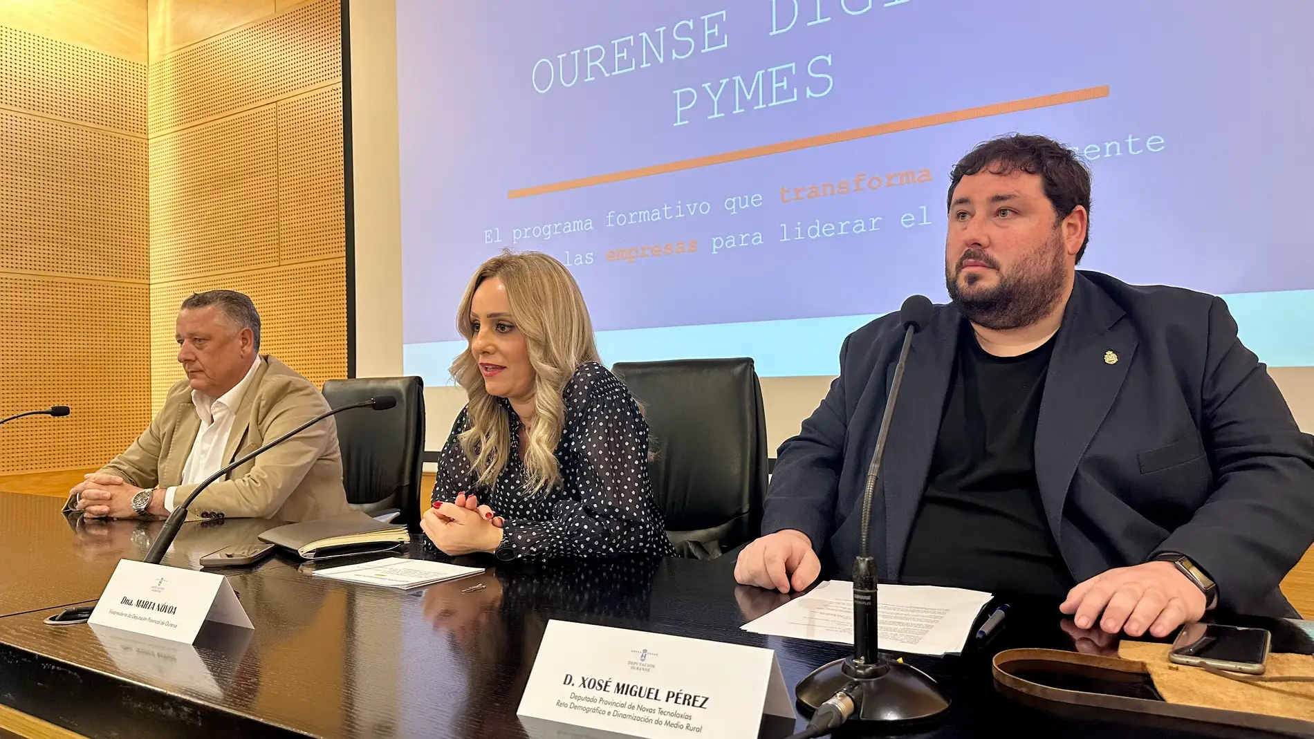 A Deputación de Ourense colabora no programa “Ourense Dixital Pemes” 