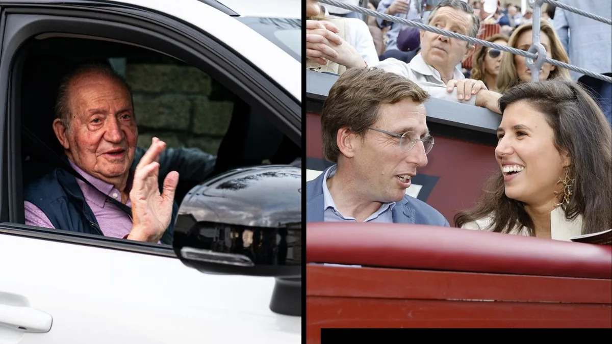 El rey Juan Carlos acudirá a la boda de Almeida con Teresa Urquijo y pasará el fin de semana en Madrid | Onda Cero Radio