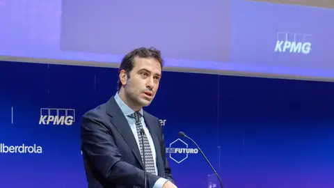 El ministros de Economía, Carlos Cuerpo, durante su intervención en el acto de Metafuturo El ministros de Economía, Carlos Cuerpo, durante su intervención en el acto de Metafuturo/ Onda Cero