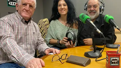 Estanislao García, Paloma Albarrán y Antonio Vega Estanislao García, Paloma Albarrán y Antonio Vega