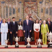 Carlos Alcaraz y Susana Rodríguez reciben los Premios Nacionales del Deporte
