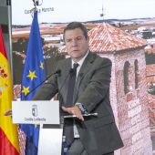 El presidente de Castilla- la Mancha, Emiliano García Page 