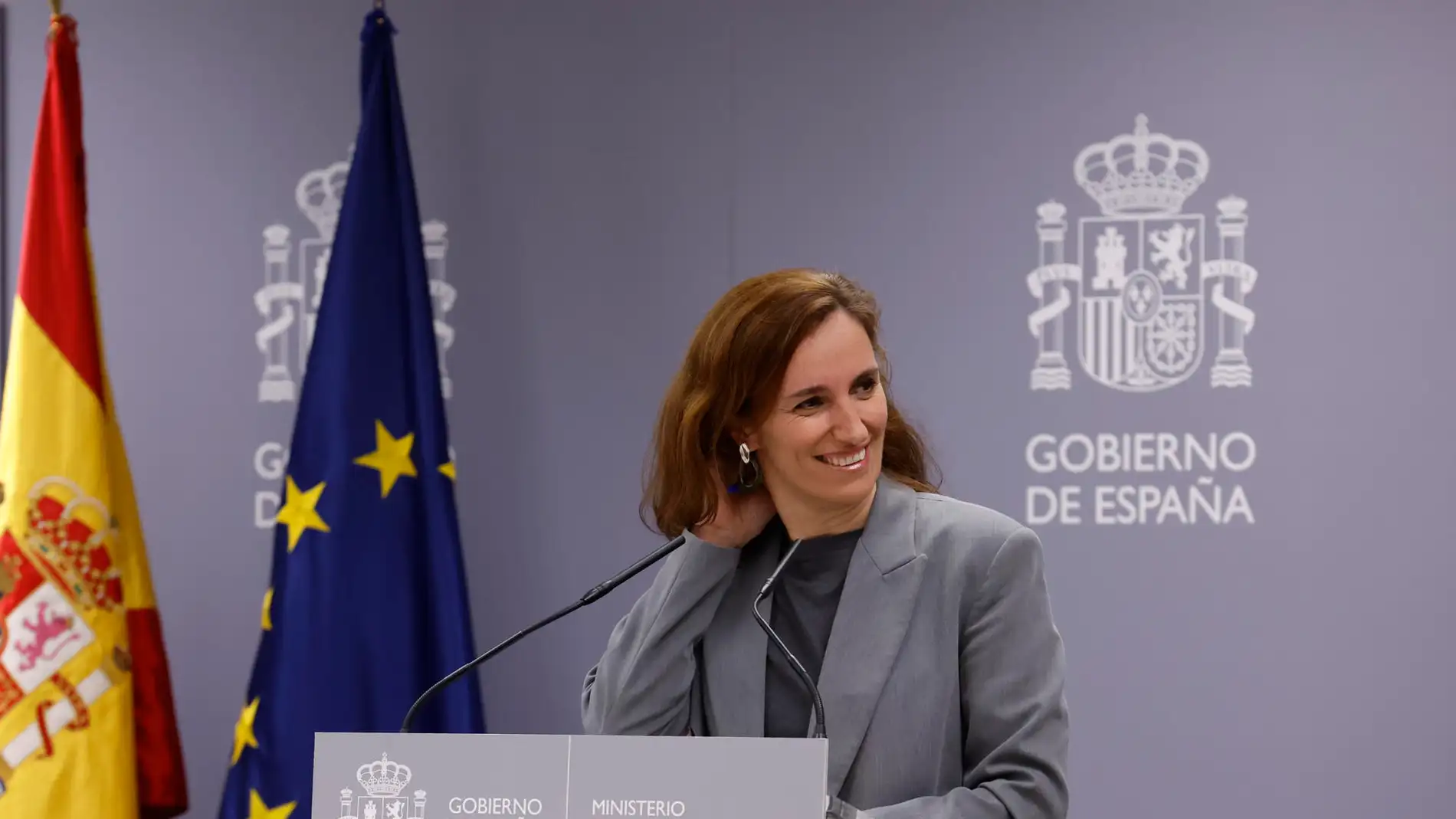 La ministra de Sanidad, Mónica García, en una foto de archivo