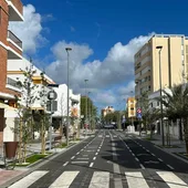 Imagen de archivo de la avenida María Auxiliadora, en Rota Imagen de archivo de la avenida María Auxiliadora, en Rota