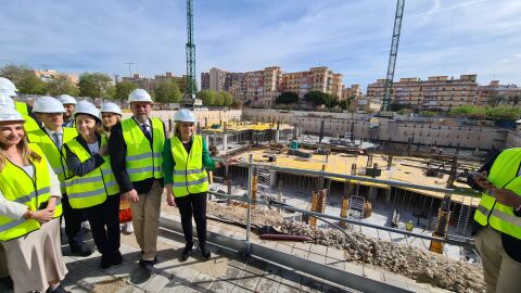 Ya se pueden apreciar los s&oacute;tanos que tendr&aacute; el edificio