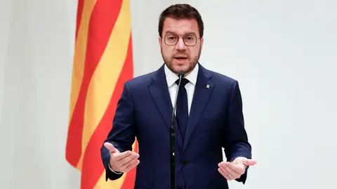 El presidente de la Generalitat, Pere Aragonès, El presidente de la Generalitat, Pere Aragonès/ EFE/Quique García