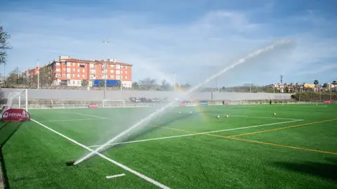 Campo del Complejo Polideportivo de La Paz en Mérida Campo del Complejo Polideportivo de La Paz en Mérida