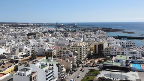 Vista a&eacute;rea de Arrecife