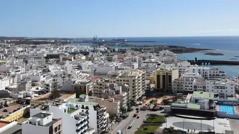 Vista aérea de Arrecife Vista aérea de Arrecife