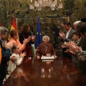 El Ayuntamiento celebra el 103 cumpleaños de Carmen Jurado dentro de su programa ‘Cordobeses Centenarios’