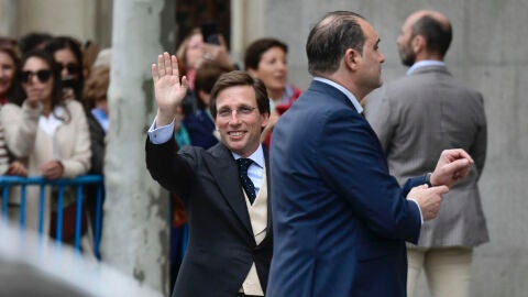 Jos&eacute; Luis Mart&iacute;nez Almeida en el d&iacute;a de su boda 