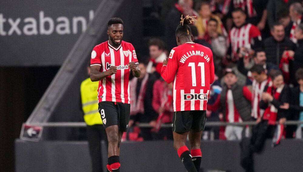 Iñaki Williams y Nico Williams