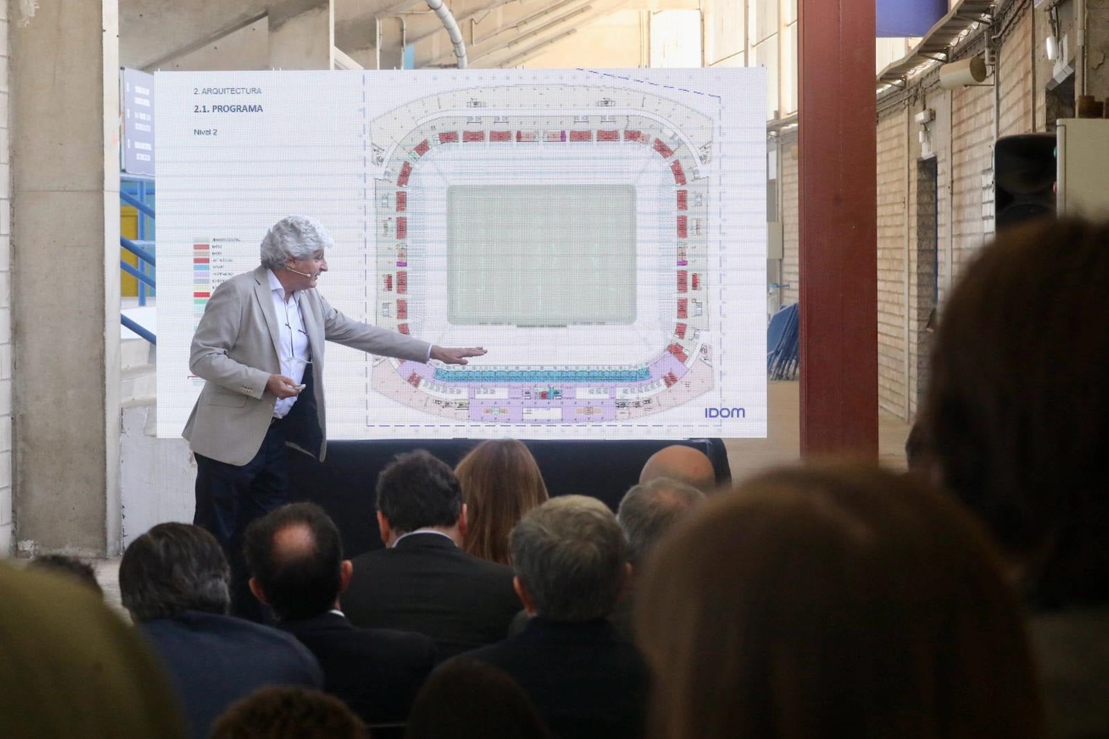 La nueva Romareda tendrá 43.184 espectadores La nueva Romareda tendrá 43.184 espectadores
