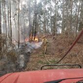 Cantabria registra cerca de 80 incendios forestales durante el pasado fin de semana