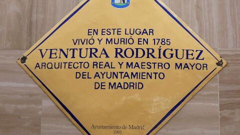 Placa de Ventura Rodr&iacute;guez
