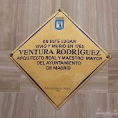 Placa de Ventura Rodríguez