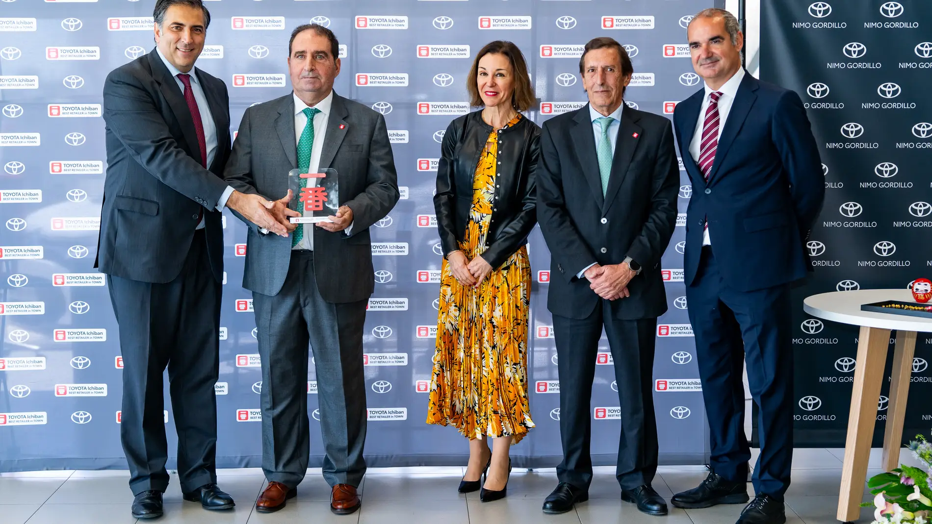 Toyota Nimo Gordillo gana el Premio Ichiban de Toyota España por ofrecer una experiencia excepcional a sus clientes