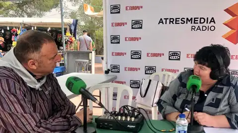 Diego Zaragozí en la Ermita del Captivador Diego Zaragozí en la Ermita del Captivador