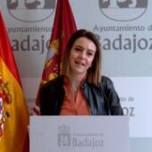 Gema Cortés, portavoz d ela Junta de Gobierno Local