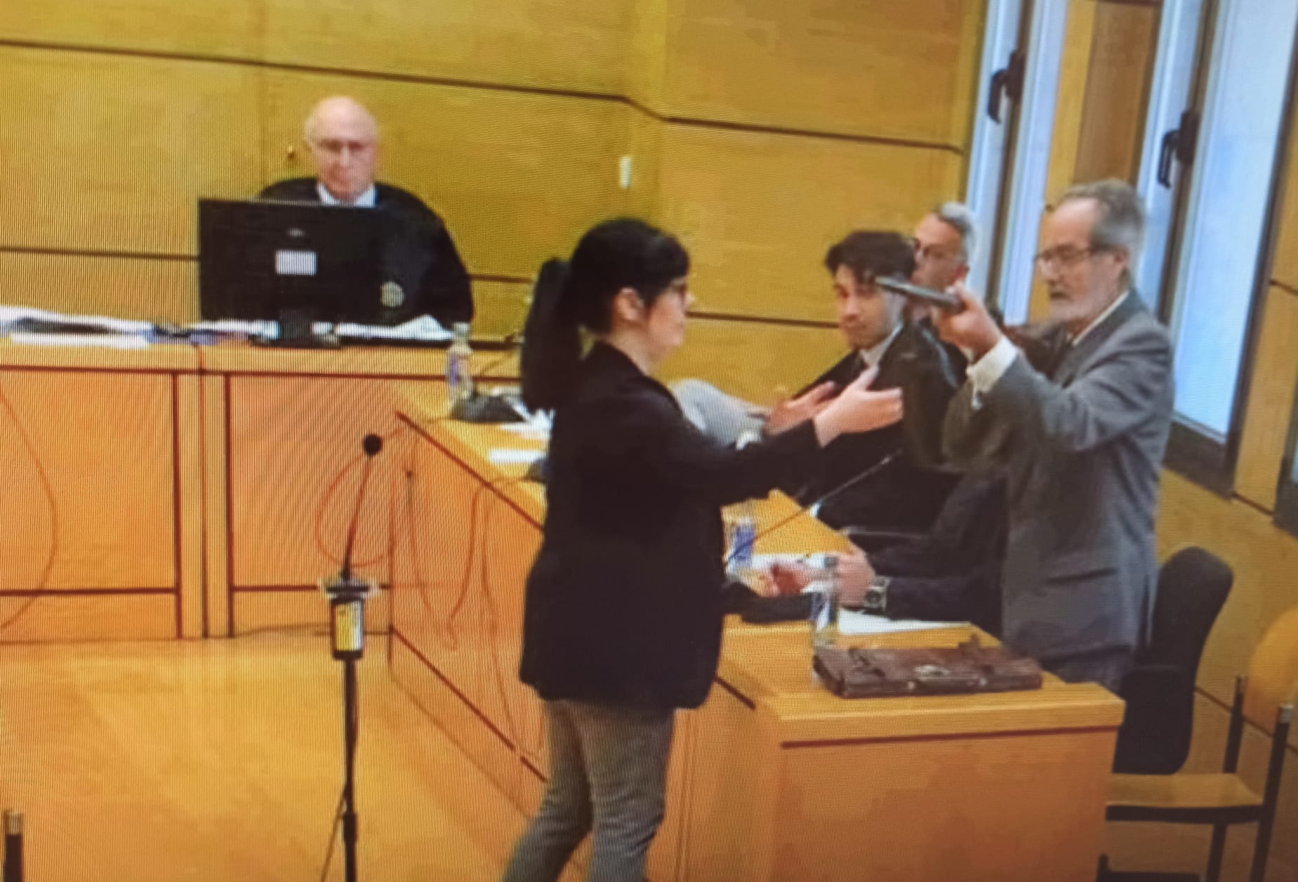 Juicio por el homicidio de La Atalaya: el acusado llamó a la policía y dijo que disparó a una persona Juicio por el homicidio de La Atalaya: el acusado llamó a la policía y dijo que disparó a una persona