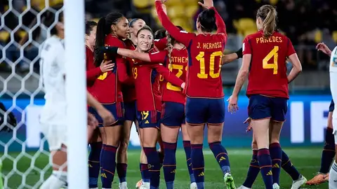 Un partido de la selección femenina española Un partido de la selección femenina española