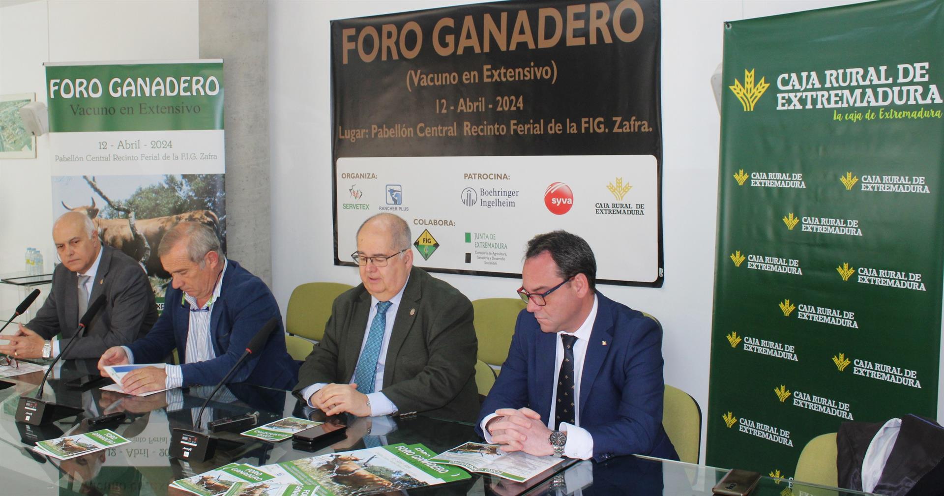 El III Foro Ganadero reivindicará este viernes en Zafra la importancia del vacuno extensivo El III Foro Ganadero reivindicará este viernes en Zafra la importancia del vacuno extensivo