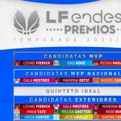 Casas, Carrera y Burgos, nominados a los premios de la LF Endesa