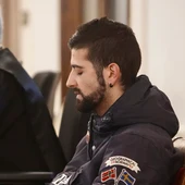 El acusado en una de las sesiones del juicio El acusado en una de las sesiones del juicio