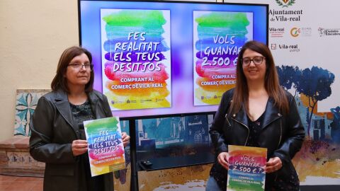 La concejala de Comercio, Ana Torres, ha presentado la campaña junto a la secretaria de Ucovi, Tere Esteve. La concejala de Comercio, Ana Torres, ha presentado la campaña junto a la secretaria de Ucovi, Tere Esteve.