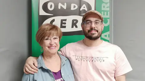 Swing Alcalá celebra este fin de semana su primer aniversario como asociación Carmen Gallo y Chema Aguado, presidenta y secretario de Swing Alcalá, en Onda Cero Alcalá